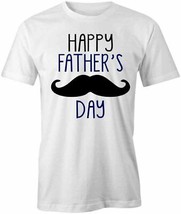 Happy Father&#39;s Day T Shirt Tee Short-Sleeved Cotton Dad Clothing S1WSA408 - £11.38 GBP+