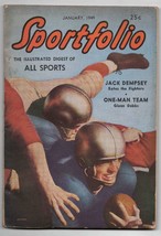 VINTAGE Jan 1949 Sportfolio Magazine Jack Dempsey - £15.47 GBP