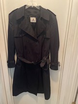Misty Harbor Men&#39;s Trench Coat Black Size 44L - $44.55