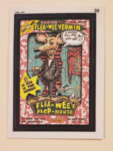 TOPPS WACKY PACKAGES FLEA-WEE VERMIN Coupon Back 1991 Series #39 **Topps - $26.72