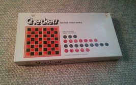 000 Vintage 1974 Western Publishing Company Checkers Board Game 4708 - $24.74