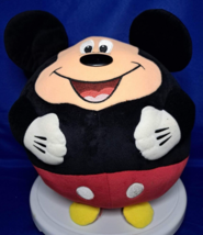 Disney Mickey Mouse Ballz TY Plush Toy Large Round Stuffed Mickey 2013 - £14.45 GBP