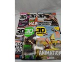 Lot Of (6) 3D World Magazines For 3D Artists *NO CDS* 180-184 186 Apr-Au... - £56.06 GBP