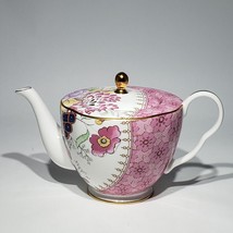 Wedgwood Butterfly Bloom Bone China 2 Cup Teapot With Lid 16 fl oz EUC - £100.66 GBP