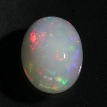 Opal Welo 13x10 mm Oval Natural Cabochon Untreated Wollo Gemstone 3.60 carat - £76.40 GBP