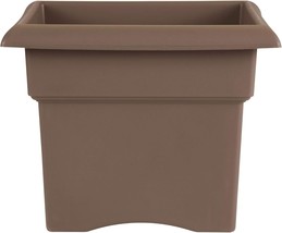 14&quot; Chocolate Brown Veranda Deck Box Planter, Bloem 57314Ch. - £28.39 GBP