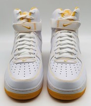 NEW Nike Air Force 1 High 07 White Laser Orange CV1753-107 Men&#39;s Size 13 - $178.19