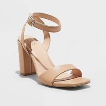 Women&#39;S Sal Wide Width Heels - Tan 10W - £23.97 GBP