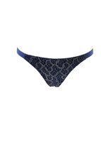 L&#39;AGENT BY AGENT PROVOCATEUR Womens Bikini Bottoms Elegant Blue Size S - £32.64 GBP