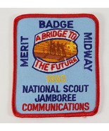 Vintage 1993 National Scout Jamboree Merit Badge Midway Boy Scout BSA Patch - $218.53 MXN