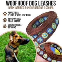 Batik Inspirations Leashes By Woofhoof - £11.15 GBP