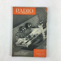 December 1941 Radio Magazine Technical Radio and Electronics Baffle Information - £11.18 GBP