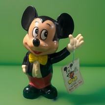Vintage 1960s Disney Mickey Mouse 6” Coin Bank - $23.75