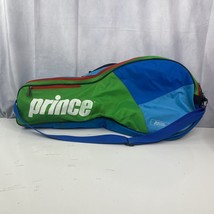 Vintage Prince Color Block United Colors Benetton Tennis Racquet Bag Cover Case - £44.17 GBP