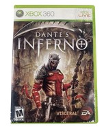 Dantes Inferno Xbox 360 Video Game Complete Mature EA Visceral Microsoft... - $11.87