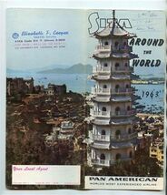 SITA Pan American Around the World 1963 Brochure - $21.78