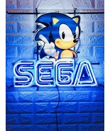 New Sega Game Room Light Neon Sign 19" with HD Vivid Printing Technology - £128.28 GBP