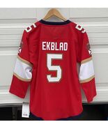 Aaron EKBLAD Florida Panthers Officially Licensed NHL Fanatics Jersey L/XL - $115.82