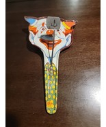 Vintage 1950s Halloween Tin Litho Horned Clown Noise Maker - US Metal To... - $277.41 MXN