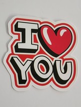I Heart You Love Multicolor Sticker Decal Great Gift Idea Romance Embell... - £1.83 GBP