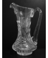 Hand Cut Crystal Pitcher-American Cut Crystal Corp ca. 1970 - $120.00
