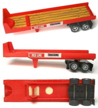 1982 Tyco US-1 Slot Car Red Line Trucking Flat Trailer Unused Factory Stock - £18.89 GBP