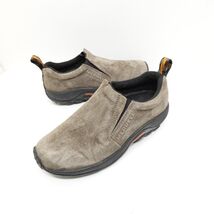 Merrell Jungle Moc Women's Size 7 Gunsmoke Brown Suede Slip On Shoes J60788 - $31.49