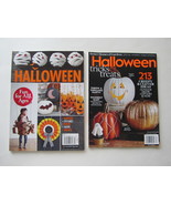 Lot of 2 Halloween Tricks &amp; Treats Clever Ideas Outdoor Halloween Magazines - $10.00