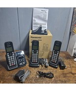 Panasonic KX-TGD833M Digital 3 Handset Cordless Phone Caller ID Answerin... - £23.07 GBP