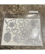 Stampin&#39; UP! SUMMER SHADOWS Dies Flowers - $20.41 CAD