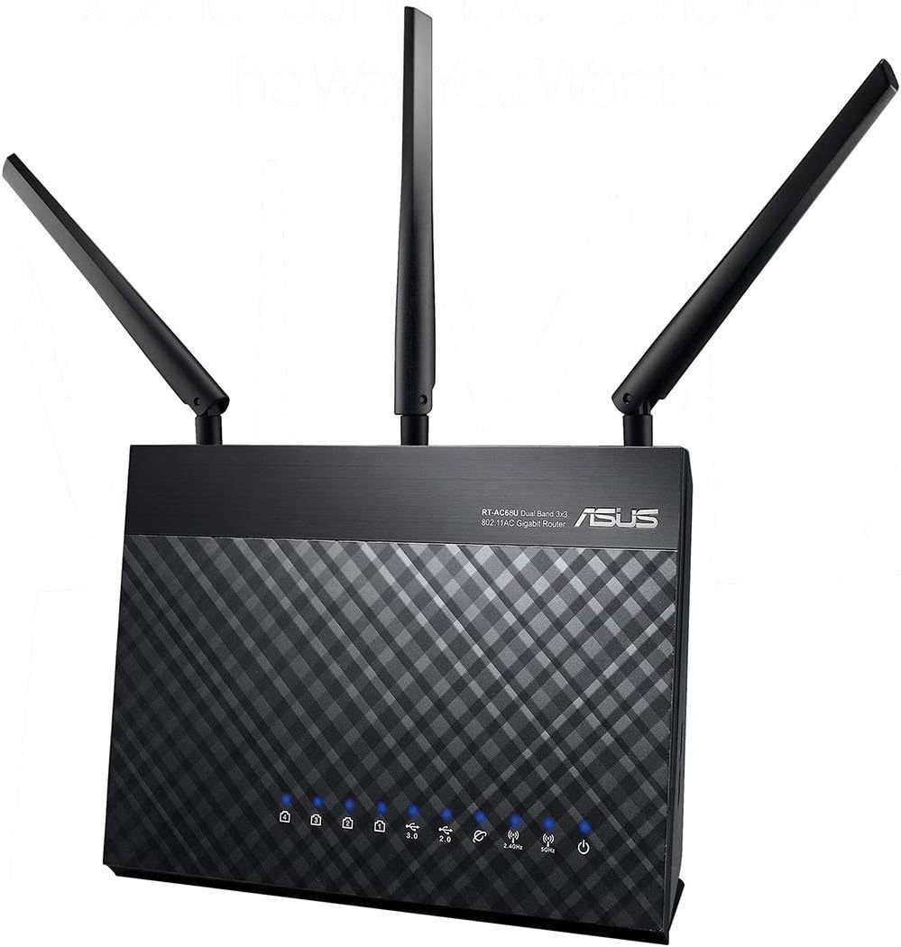 Asus Ac1900 Wifi Gaming Router (Rt-Ac68U) - Dual Band Gigabit Wireless Internet - $168.99