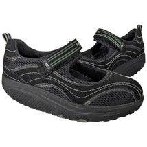 Sketchers Shape Ups Womens Black Mary Jane Skechers 8.5 Athletic Walking Shoes - £41.55 GBP