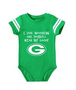 I Love Watching The Packers Onesie Baby Outfit - $20.00+