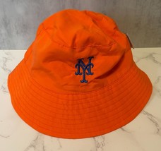 New York Mets Nathans’s Promo Orange Bucket Beach Hat MLB Baseball SGA C... - £22.35 GBP