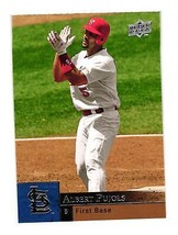 2009 Upper Deck #343 Albert Pujols St. Louis Cardinals - £1.59 GBP