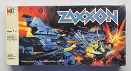 Milton Bradley Sega Zaxxon 1982 Board Game 90% Complete Vintage Space Ship Toys - £8.12 GBP