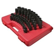 SUNEX 1/2" Drive 39 Piece Metric Deep Impact Socket Set - $691.80 CAD