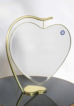 Heart-shaped tabletop makeup mirror,Vanity Mirror, wall mirror, Makeup m... - $400.00