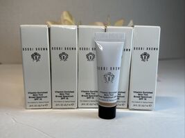 5 X Bobbi Brown VITAMIN Enriched Skin Tint SPF15 Golden 2 = 1.2oz NIB Fr... - $12.82