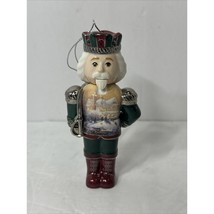 Vintage Thomas Kinkade Porcelain Nutcracker Collection Christmas Ornamen... - $10.89