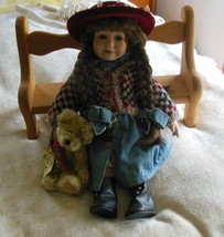 Boyds Yesterday&#39;s Child Doll &quot;Karen&quot; #4900 Limited Edition Country Doll - £50.87 GBP