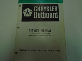Chrysler Outboard 9.9 12 & 15 HP 250 280 Service Repair Manual OEM Book-
show... - $37.94