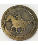 Bicentennial Belt Buckle Pride in Our Past Faith in Our Future 1776 - 1976  - £28.87 GBP