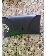 RAY-BAN SUNGLASSES EYEGLASSES GRAINY BLACK SEMI SOFT CASE BLACK FELT + C... - $12.86
