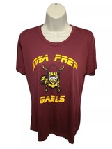 Iona College Prep Gaels Mission Dominican Republic Womens Large Burgundy TShirt - £11.68 GBP