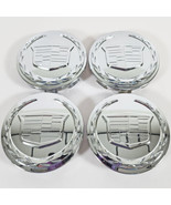 FITS SOME 2007-2014 CADILLAC ESCALADE WHEELS 3 1/4&quot; CHROME CENTER CAPS #... - £31.95 GBP