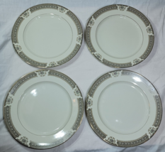 Set of 4 Mikasa Ivory China Richelieu M2002 Dinner Plates - See Description - £21.02 GBP