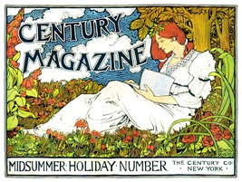 An item in the Art category: 8881.Century magazine.midsummer holiday number.POSTER.art wall decor graphic art