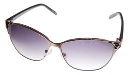 Esprit Womens Sunglass Cat Eye Metal Mosaic Black / White / Gold 19443 538 - £14.38 GBP