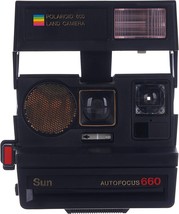 Polaroid Sun 660 Instant Film Camera Autofocus - £173.82 GBP